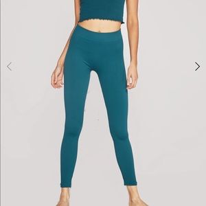 Spiritual Gangster Teal Leggings